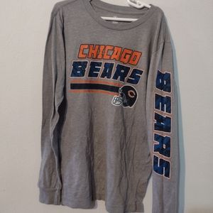 Ocean Pacific board shorts boys size large Chicago bears football themed t-shirt